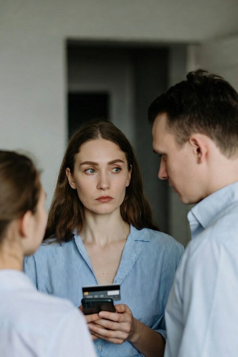 «Я думала, у вас общие деньги»